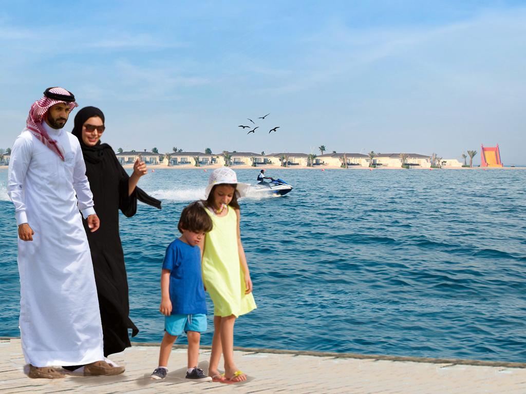 منتجع شاطىء الدانة هالف موون باي المظهر الخارجي الصورة